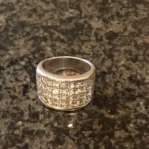 Silpada CZ Sterling Silver Ring